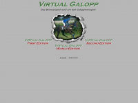 virtual-galopp.de Webseite Vorschau