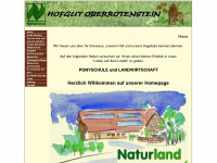 hofgut-oberrotenstein.de Webseite Vorschau
