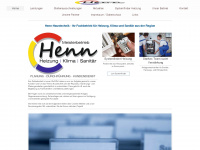 henn-haustechnik.de Webseite Vorschau