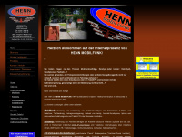 henn-mobilfunk.de Webseite Vorschau