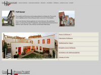 hofhaus.net Webseite Vorschau