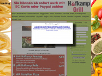 hofkamp-grill.de Webseite Vorschau