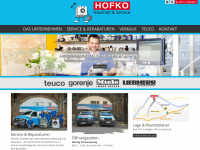 hofko.com Webseite Vorschau