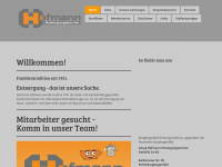 hofmann-container.de Webseite Vorschau