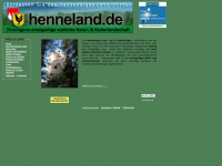 henneland.de Webseite Vorschau