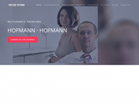 hofmann-hofmann.de Webseite Vorschau