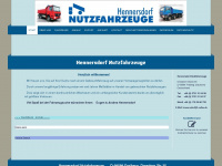 hennersdorf-nutzfahrzeuge.de Webseite Vorschau