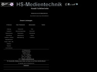 hs-medientechnik.de Webseite Vorschau