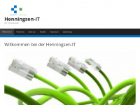 henningsen-it.de Webseite Vorschau