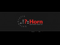 horn-satz.de Webseite Vorschau