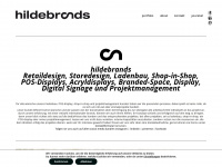 hilde-brands.com Webseite Vorschau