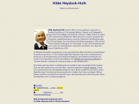 hilde-heyduck-huth.de Webseite Vorschau