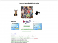 hornochsenbw.de Webseite Vorschau