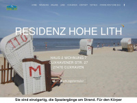 hohe-lith-cuxhaven.de Webseite Vorschau