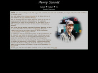 henry-sonnet.de Webseite Vorschau