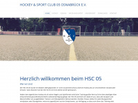 hsc05-os.de Webseite Vorschau