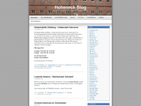 hoheneck.wordpress.com Webseite Vorschau