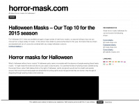 horror-mask.com Thumbnail