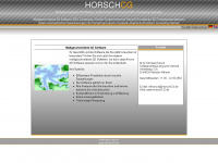 horschcg.de Webseite Vorschau