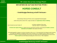 horse-consult.de Webseite Vorschau