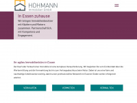 hohmann-immo.de Webseite Vorschau