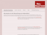 pruefung-heilpraktiker.de Webseite Vorschau