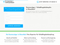kammerjaeger-schaedlingsbekaempfer.com Webseite Vorschau