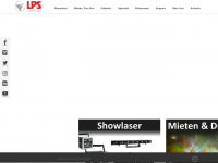 lps-laser.de Webseite Vorschau