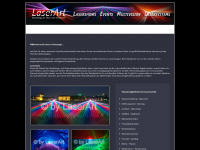 laserart.de Webseite Vorschau