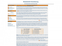 reiseruecktritt-versicherung.info Webseite Vorschau