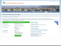 reiseruecktrittskostenversicherung.eu Webseite Vorschau