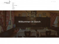 gasthof-storch.de Webseite Vorschau