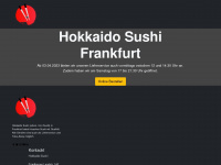 hokkaido-sushi.de Webseite Vorschau