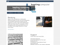 heptingcomputer.de Webseite Vorschau