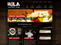 hola-catering.de Webseite Vorschau