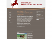 horsetrans.eu Webseite Vorschau