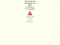 hilke-it-service.de Webseite Vorschau