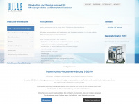 hille-technik.com Webseite Vorschau