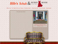 hilles-schuh.de Webseite Vorschau