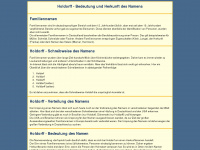 holdorff.de Webseite Vorschau