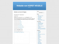 horstnaegele.wordpress.com Webseite Vorschau