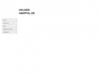 holger-haertel.de Webseite Vorschau