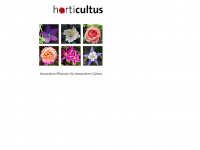 horticultus.de Webseite Vorschau