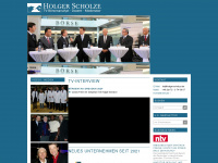holger-scholze.de Webseite Vorschau