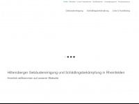 hiltensberger.de Webseite Vorschau