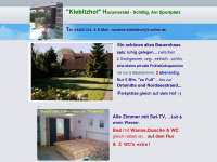 horumersiel-kiebitzhof.de Webseite Vorschau