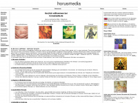 horus-media.com Webseite Vorschau