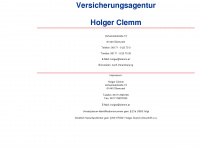holgerclemm.de Webseite Vorschau