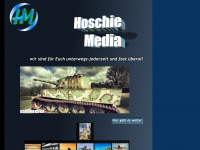 hoschie-media.de Webseite Vorschau