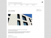 herbst-architektur.de Webseite Vorschau